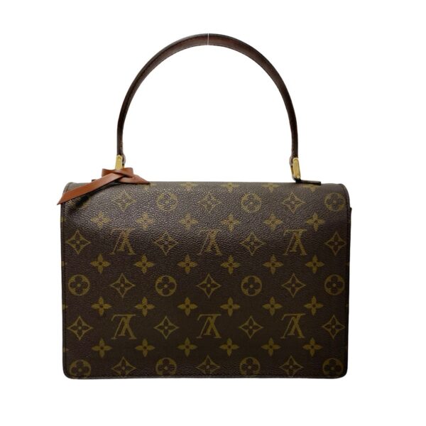 240625mna413 9 5 Louis Vuitton Concorde Mini Tote Bag Monogram Leather Brown Tea