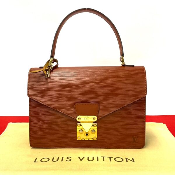 240630kma476 2 1 Louis Vuitton Concorde Mini Shoulder Bag Epi Leather Kenya Brown