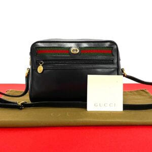 240630kma840 8 1 Valextra 2way Iside Belt Calf Leather Shoulder Bag Black