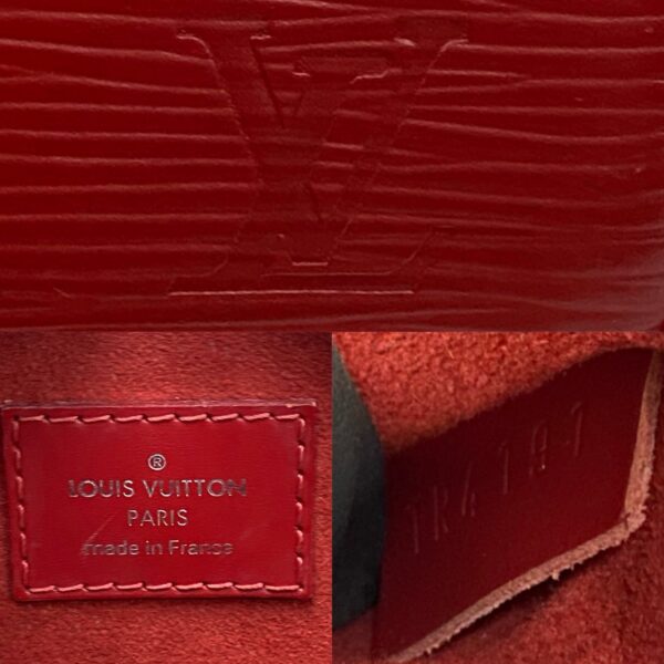 240702mnb229 9 4 Louis Vuitton Jasmine Mini Bag Epi Leather Red