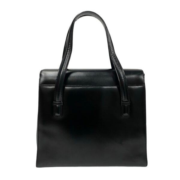 240702mnb262 4 5 Loewe Anagram Calf Leather Mini Tote Bag Black