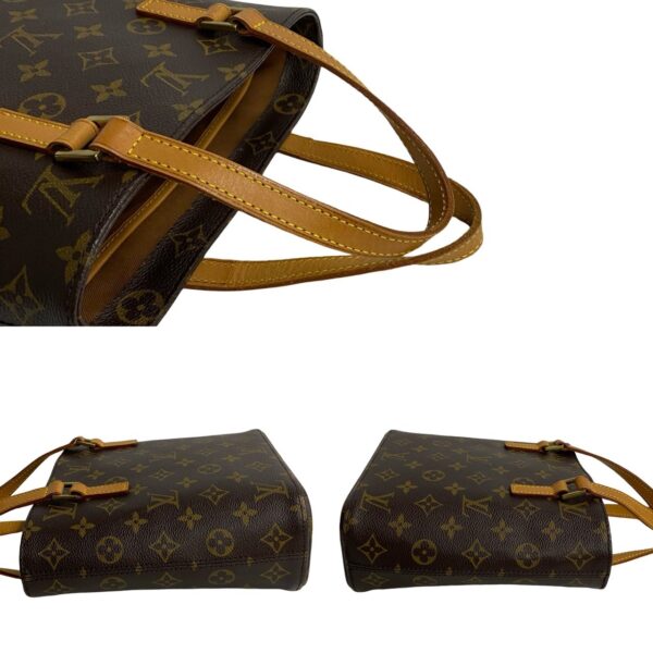 240718jpb140 4 7 Louis Vuitton Vavin PM Mini Tote Bag Monogram Leather Brown