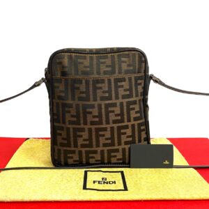 240718jpb527 6 1 Fendi Handbag Canvas Brown