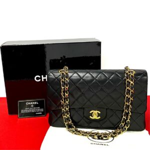 240718jpb95 6 1 Chanel Vintage CC Chain Tote Lambskin Large Black