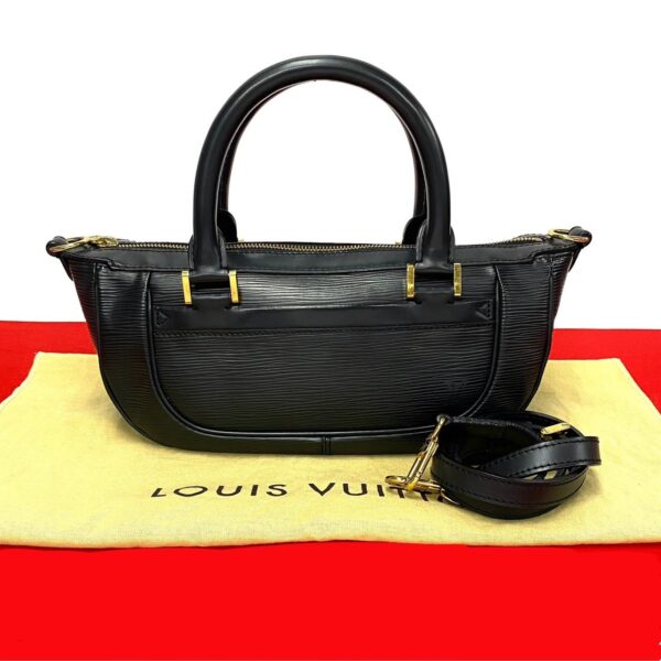 240727kmb472 9 1 Louis Vuitton DAnura PM 2WAY Handbag Epi Leather Noir Black