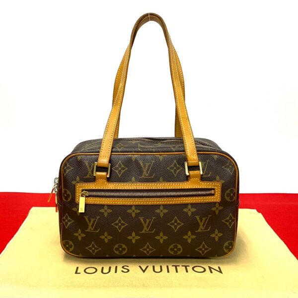 240801jpc272 5 1 Louis Vuitton Cité MM Shoulder Bag Monogram Leather Brown