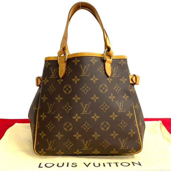 240801jpc309 1 1 Louis Vuitton Batignolles Handbag Monogram Leather Brown