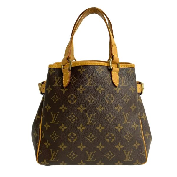 240801jpc309 1 5 Louis Vuitton Batignolles Handbag Monogram Leather Brown