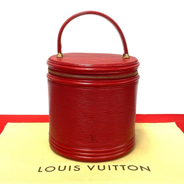 240801jpc83 2 1 Louis Vuitton Cannes Vanity Bag Epi Leather Castilian Red