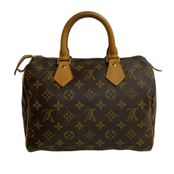 240819jpc142 6 5 Louis Vuitton Speedy 25 Mini Bag Monogram Leather Brown