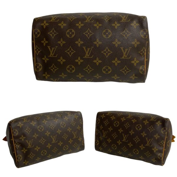 240819jpc142 6 7 Louis Vuitton Speedy 25 Mini Bag Monogram Leather Brown