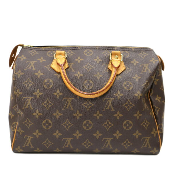 244206 2 Louis Vuitton Speedy 30 Monogram Handbag