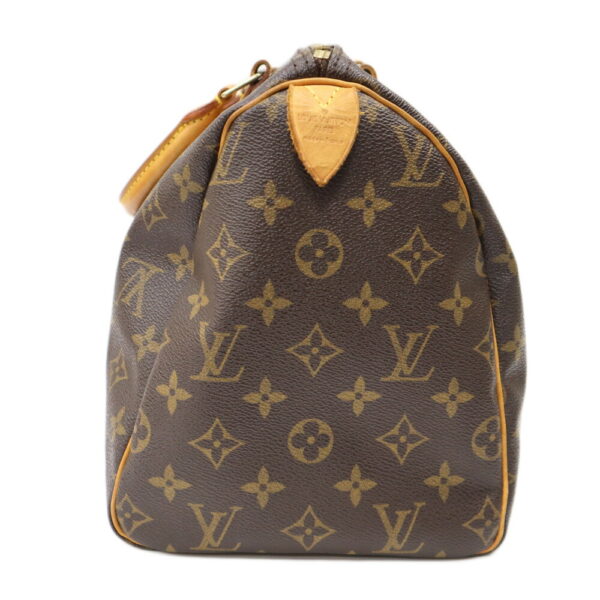 244206 3 Louis Vuitton Speedy 30 Monogram Handbag