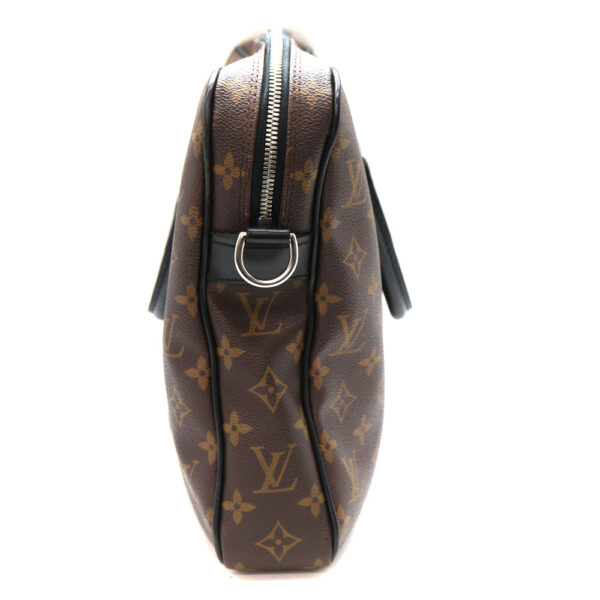 2443 4 Louis Vuitton PDV Business Bag Monogram Macassar Brown