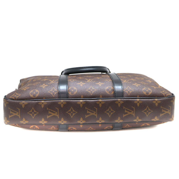 2443 5 Louis Vuitton PDV Business Bag Monogram Macassar Brown