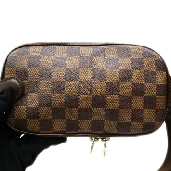 244604 2 Louis Vuitton Pochette Ganju Damier Bag