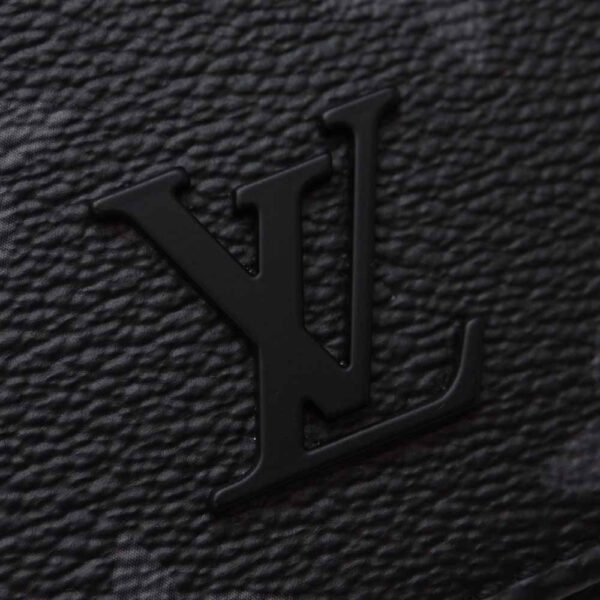 2477 11 Louis Vuitton District PM Shoulder Bag Monogram Eclipse