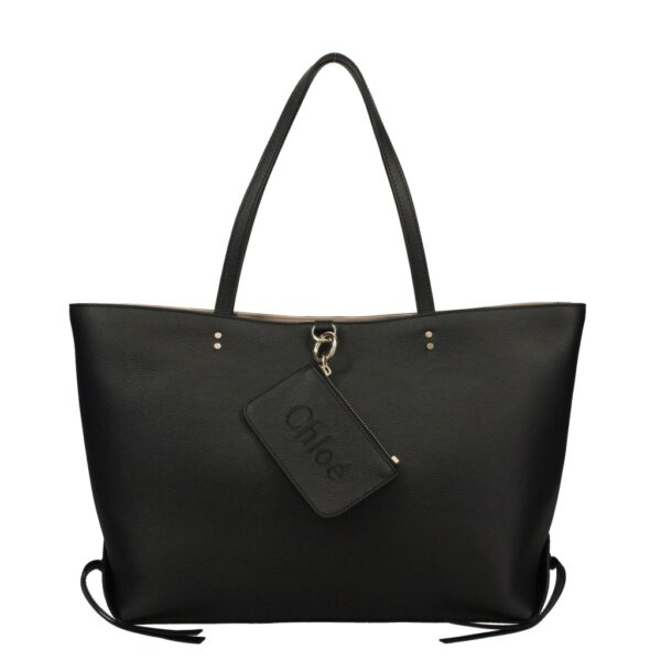 2500000119064 Chloe Sense Tote Bag Black