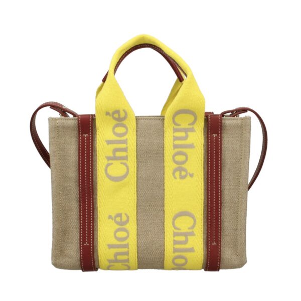 2500000132698 Chloe Woody Shoulder Bag Yellow