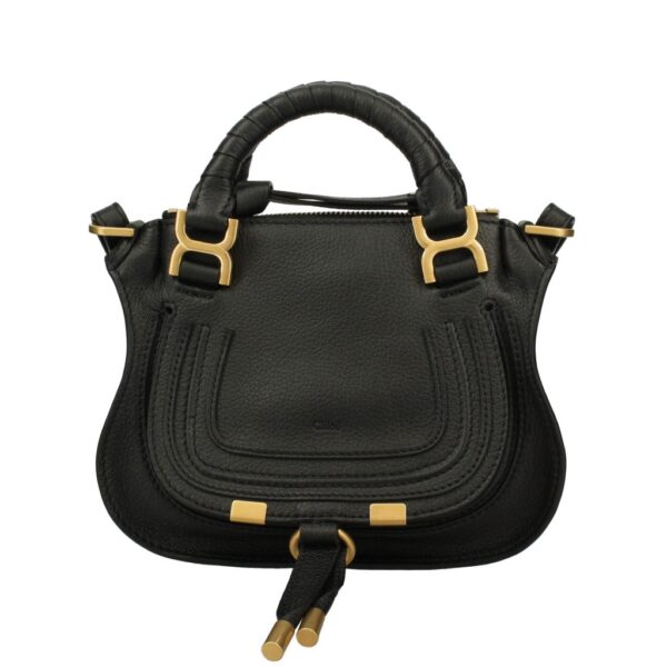 2500000148880 Chloe Mercy Tote Bag Black