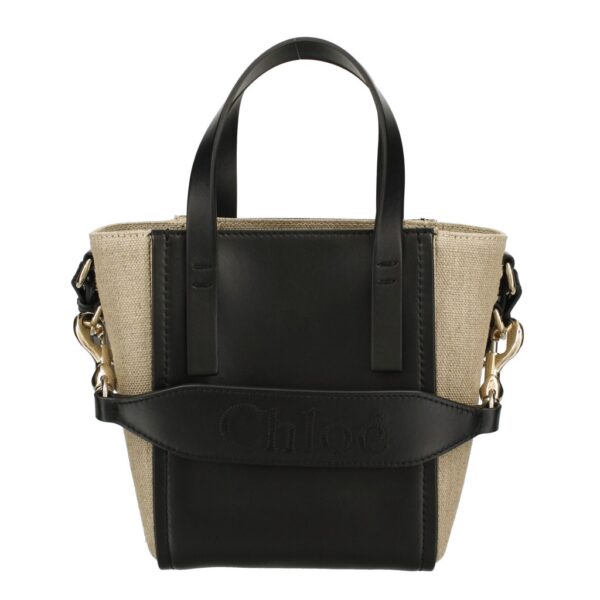 2500000153747 Chloe Sense Tote Bag Black