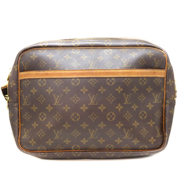 2514 1 Louis Vuitton Reporter GM Shoulder Bag Monogram Canvas Brown