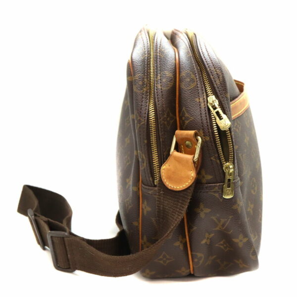 2514 4 Louis Vuitton Reporter GM Shoulder Bag Monogram Canvas Brown