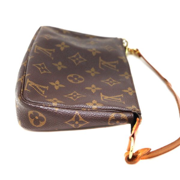 2619 3 Louis Vuitton Pochette Accessory Pouch Monogram Canvas Brown