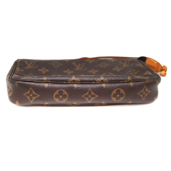 2619 5 Louis Vuitton Pochette Accessory Pouch Monogram Canvas Brown