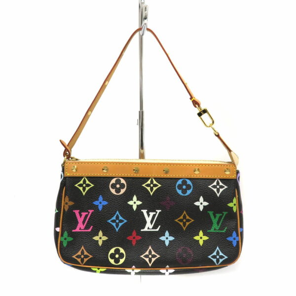 2656 Louis Vuitton Pochette Accessory Takashi Murakami Handbag