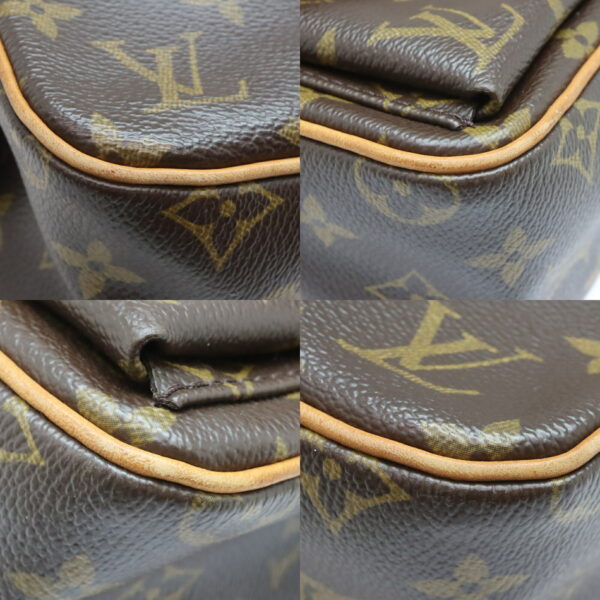 271 6 Louis Vuitton Viva Cite MM Shoulder Bag Monogram Brown