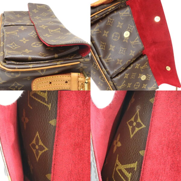 271 7 Louis Vuitton Viva Cite MM Shoulder Bag Monogram Brown