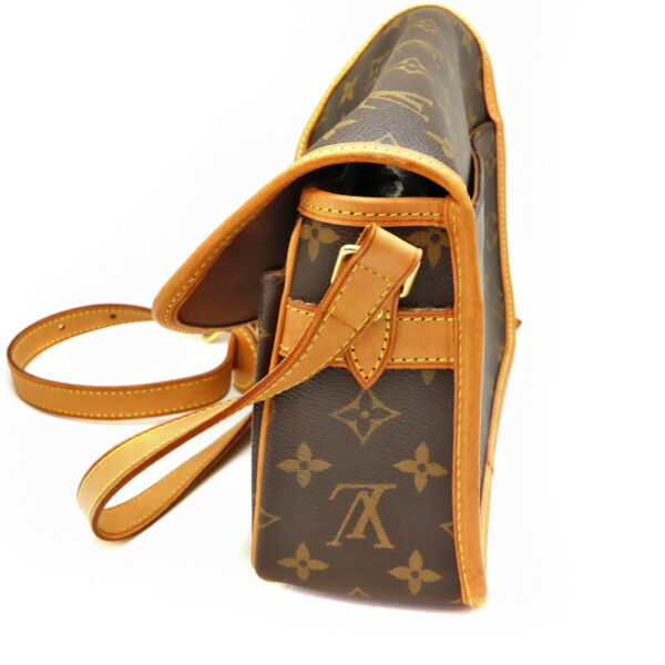 272 3 Louis Vuitton Sologne Shoulder Bag Monogram Canvas Brown