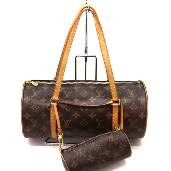 273 1 Louis Vuitton Papillon 30 Handbag Monogram Brown