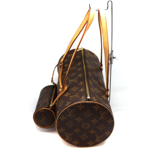 273 3 Louis Vuitton Papillon 30 Handbag Monogram Brown