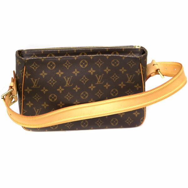 2790 2 Louis Vuitton Viva Cite GM Shoulder Bag Monogram Canvas Brown