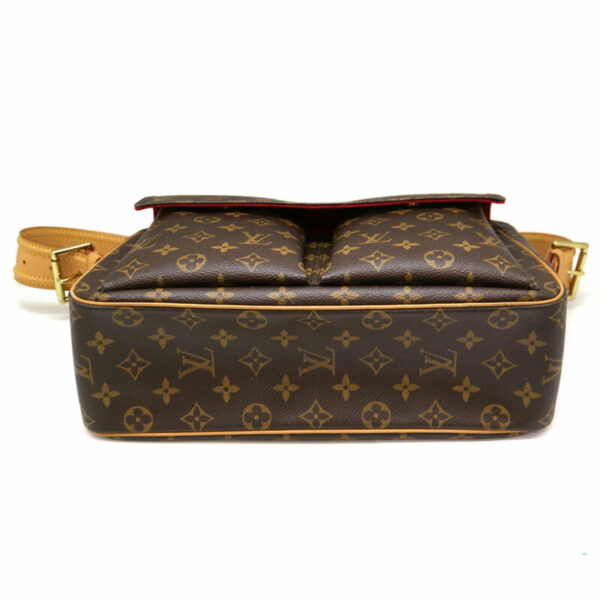 2790 5 Louis Vuitton Viva Cite GM Shoulder Bag Monogram Canvas Brown