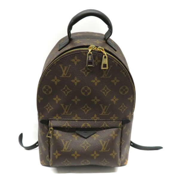 286 1 Louis Vuitton Palm Springs Backpack Monogram Canvas Brown