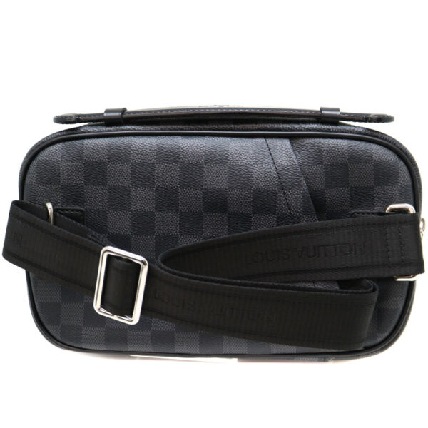 2885 2 Louis Vuitton Umbraer Body Bag Damier Graphite Black