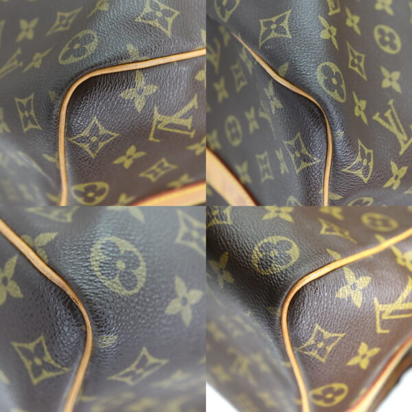 2893 11 Louis Vuitton Keepall Bandouliere 50 Bag Monogram Canvas Brown