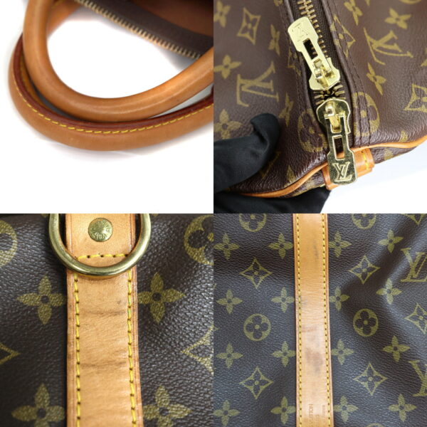 2893 30 Louis Vuitton Keepall Bandouliere 50 Bag Monogram Canvas Brown