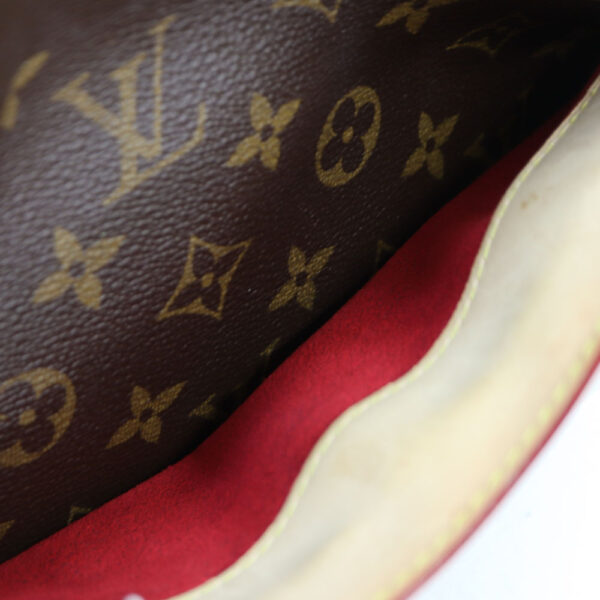 2963 Louis Vuitton Clara Handbag Monogram Canvas Brown