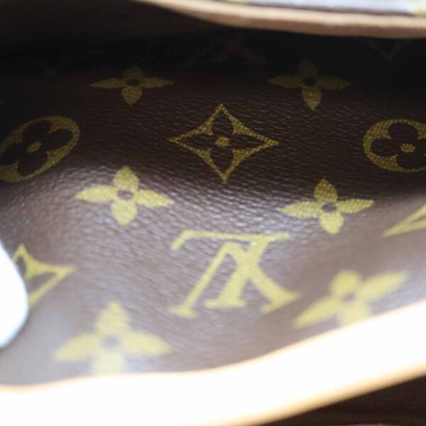 2992 13 Louis Vuitton Sologne Shoulder Bag Monogram Canvas Brown