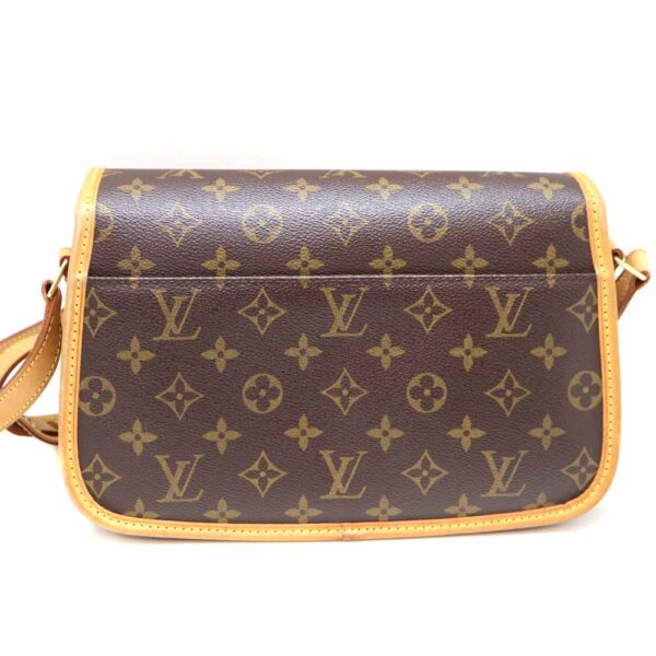 2992 2 Louis Vuitton Sologne Shoulder Bag Monogram Canvas Brown