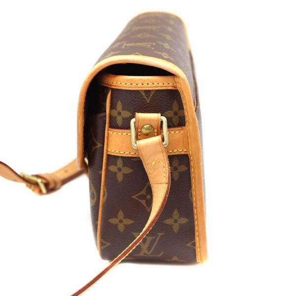 2992 3 Louis Vuitton Sologne Shoulder Bag Monogram Canvas Brown