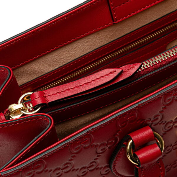 2czigmkl060beum0 8 Gucci Guccisima 2WAY Shoulder Bag Red