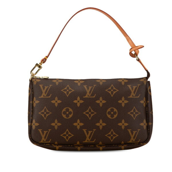 2hehzzfmmxn7cbyy 1 Louis Vuitton Monogram Pochette Accessory Pouch Brown