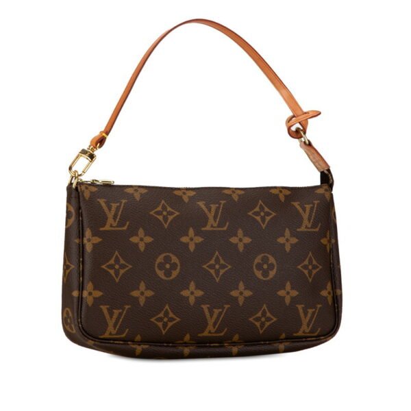 2hehzzfmmxn7cbyy 2 Louis Vuitton Monogram Pochette Accessory Pouch Brown