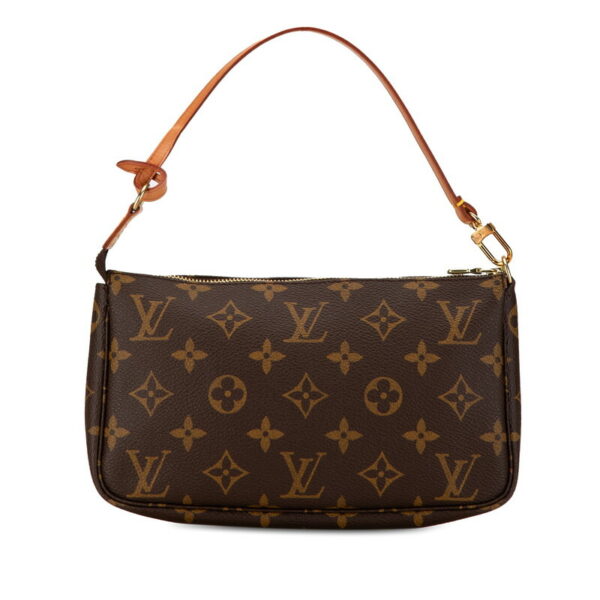 2hehzzfmmxn7cbyy 3 Louis Vuitton Monogram Pochette Accessory Pouch Brown