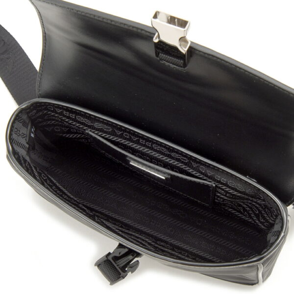 2vd044789f0002ooo 2 Prada Nylon Shoulder Bag Black